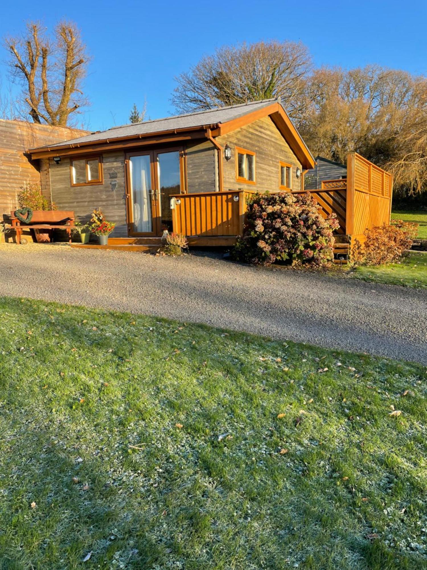 Swansea Log Cabin Villa Pontardawe Exterior photo