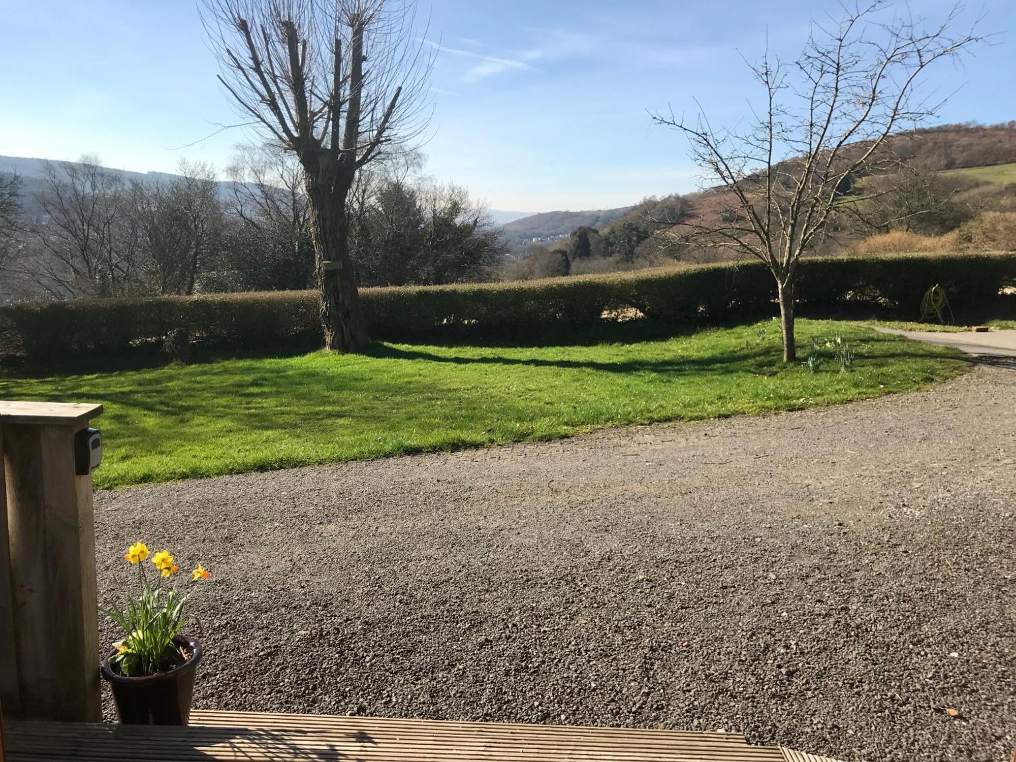 Swansea Log Cabin Villa Pontardawe Exterior photo