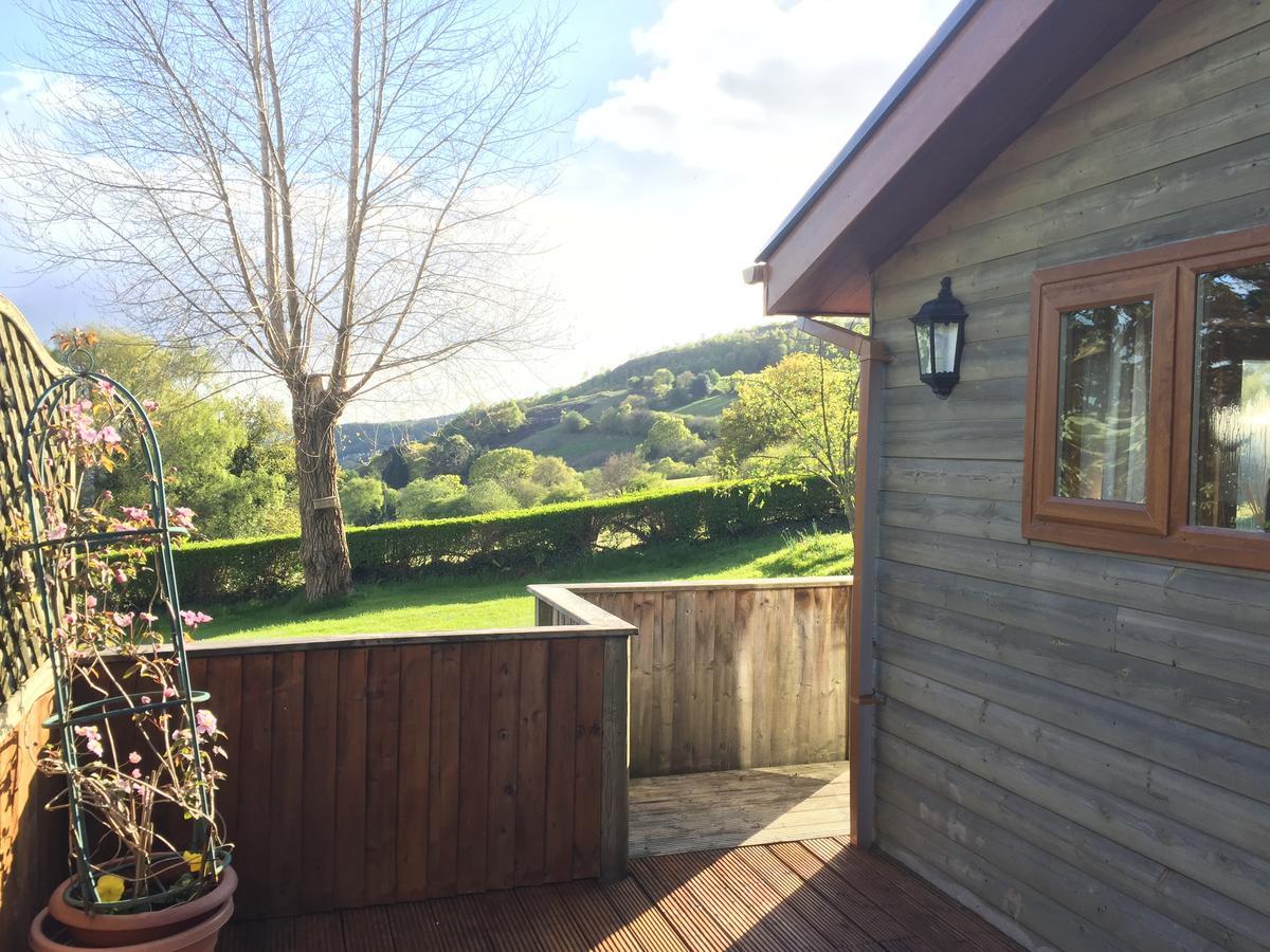 Swansea Log Cabin Villa Pontardawe Exterior photo